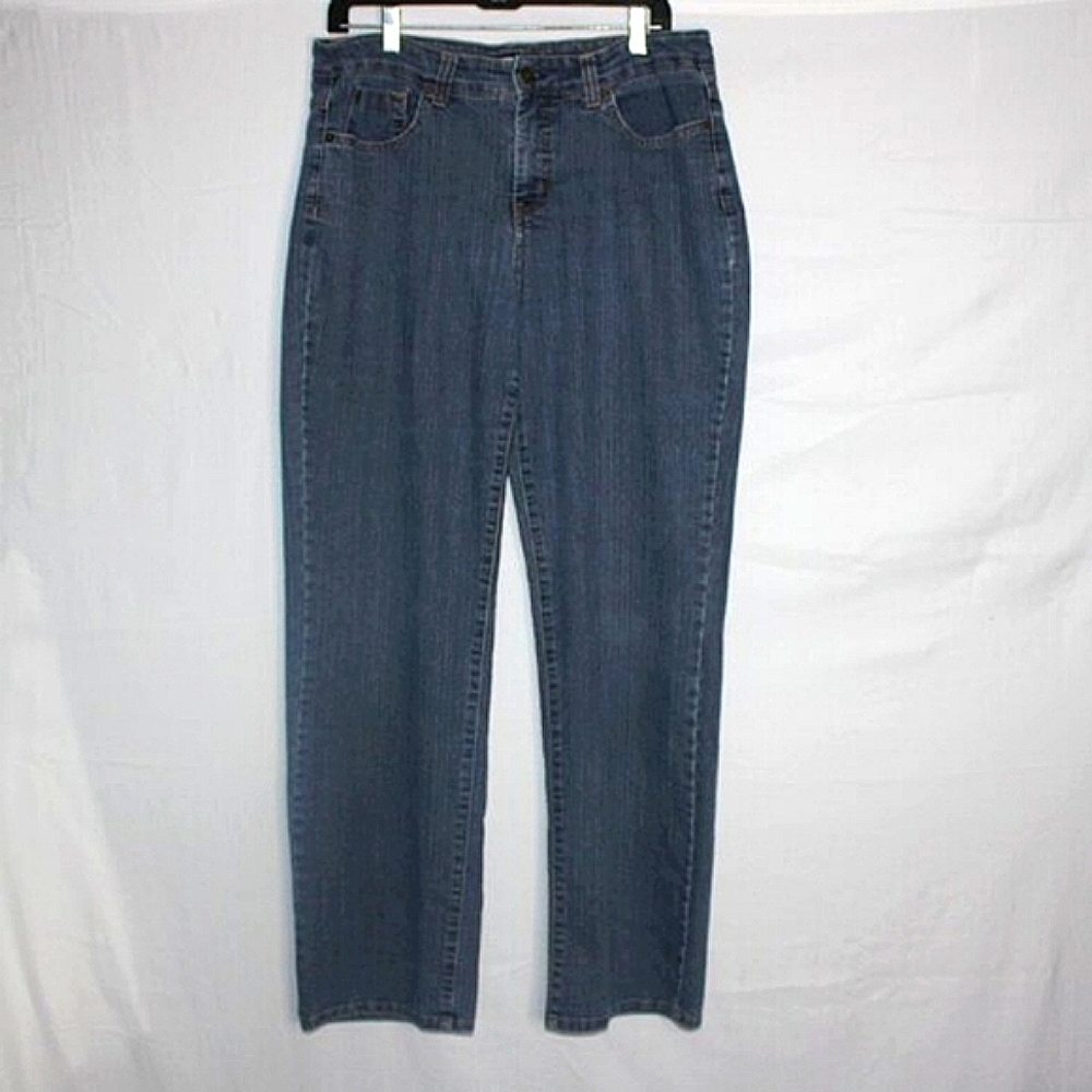 Croft & Barrow Straight-Leg Jeans – Size 12, Stretch Denim, Classic Fit